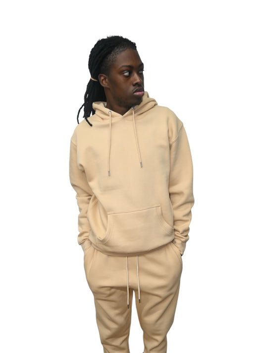 The End Beige Hoodie