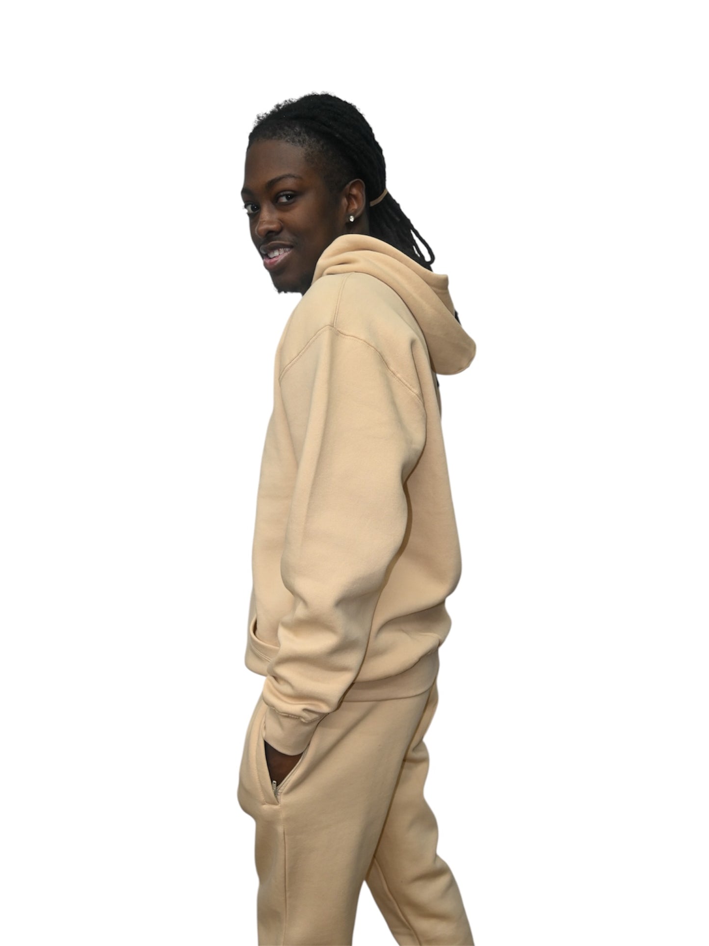 The End Beige Hoodie