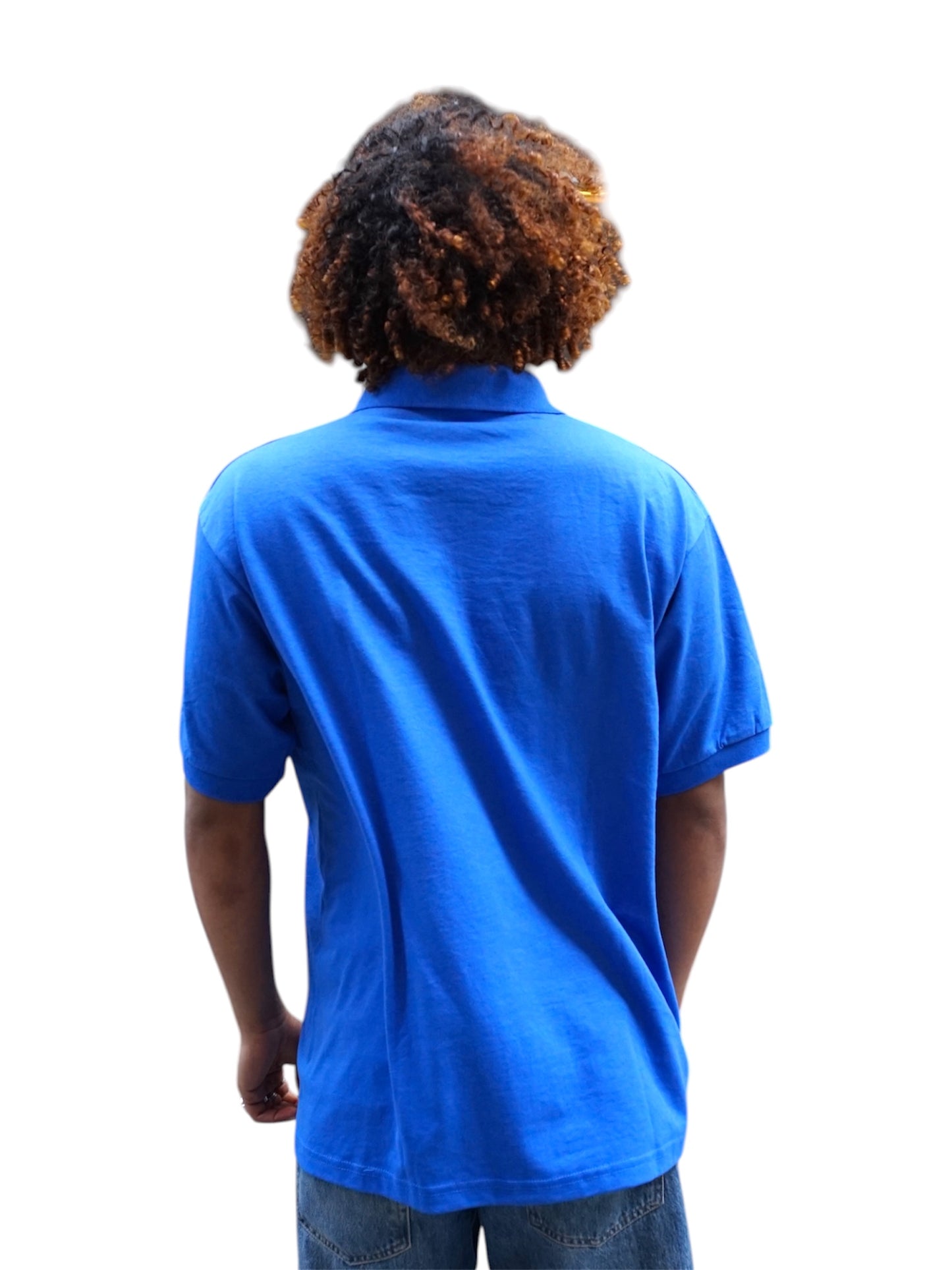 Gildan Blue Polo Shirt