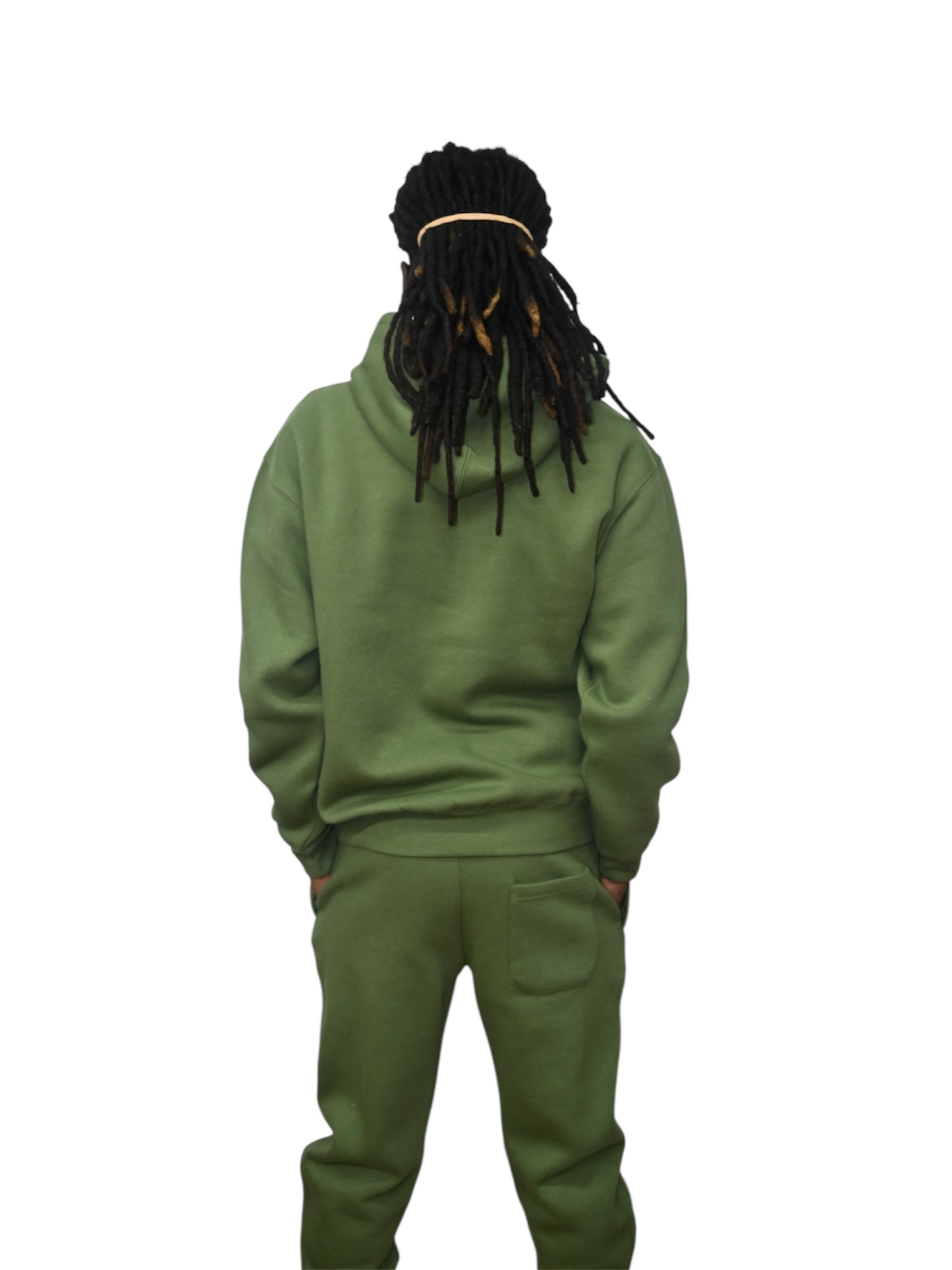 The End Green Hoodie Set