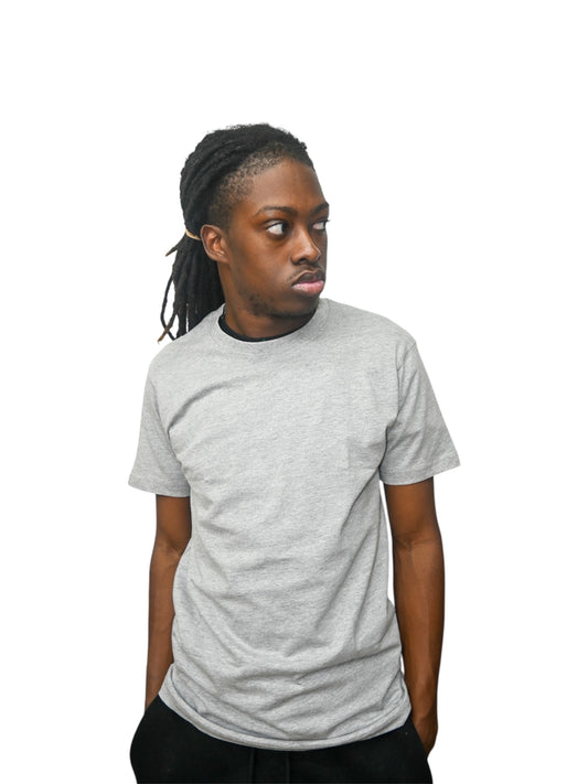 The End Grey Cotton T-shirt