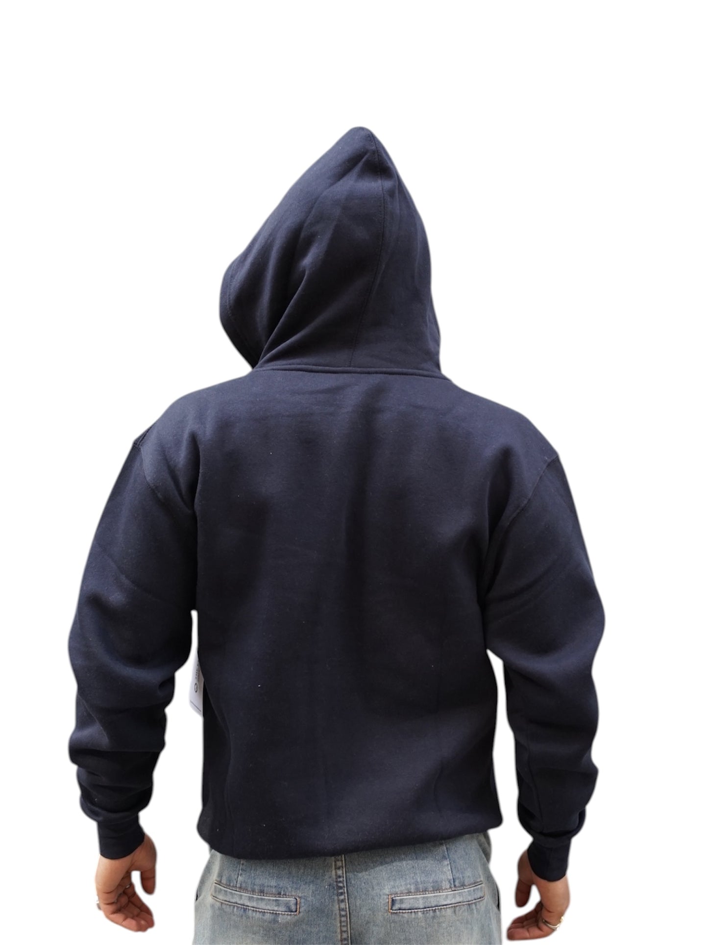 The End Navy Zip Up Hoodie