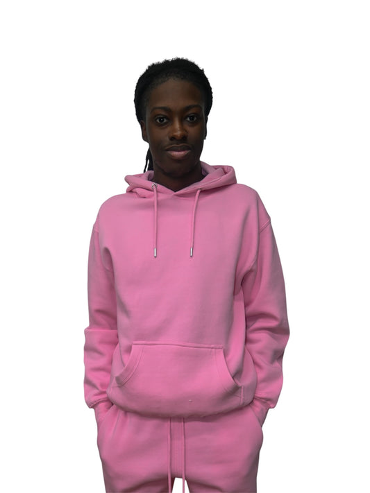 The End Pink Hoodie Set