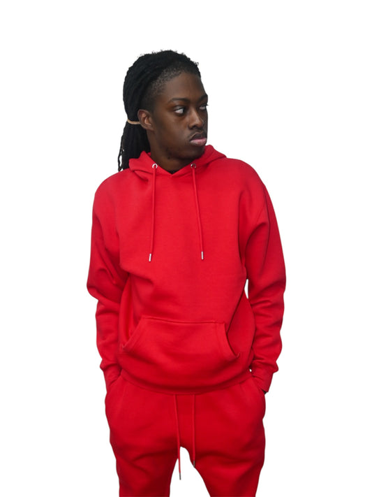The End Red Hoodie Set
