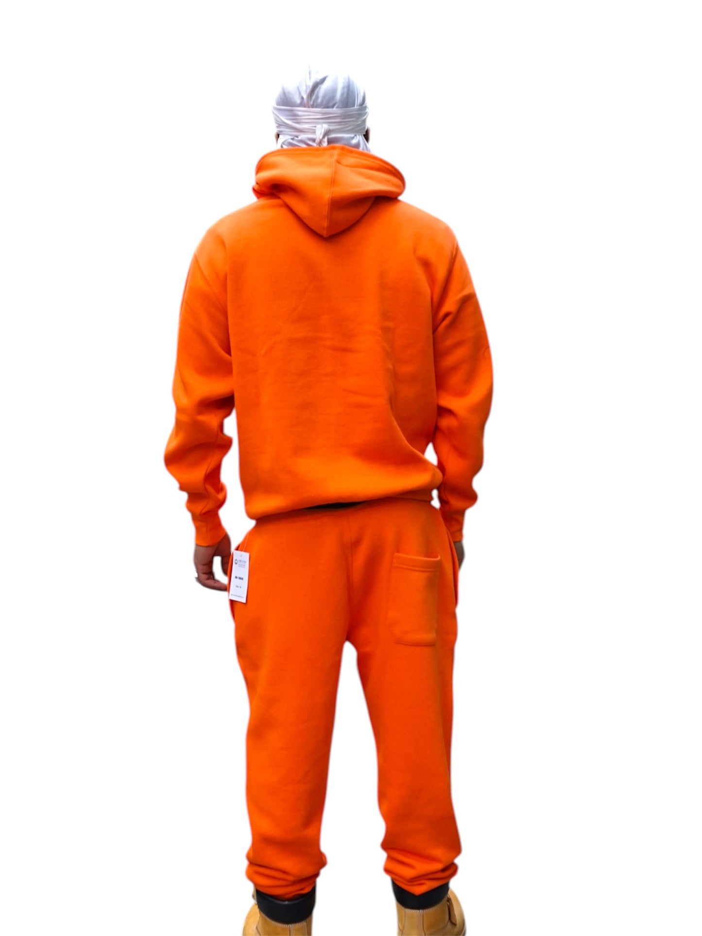 Orange Sweatsuite Set