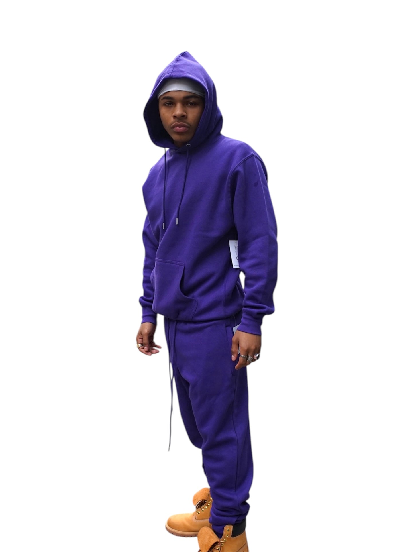 Purple Sweatsuite Set