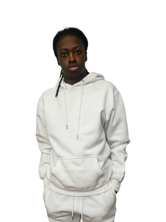 The End White Hoodie Set