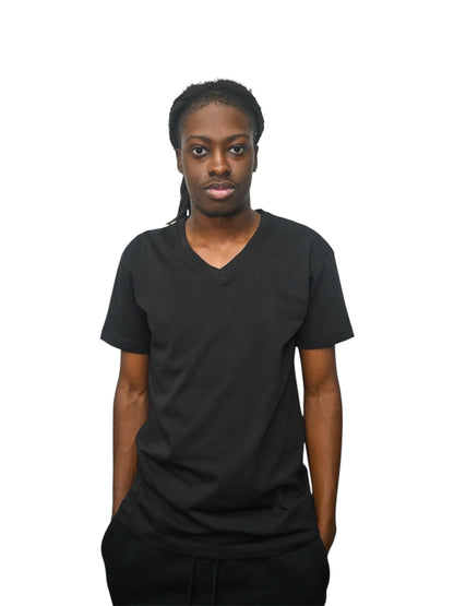The End Black V-Neck T-shirt
