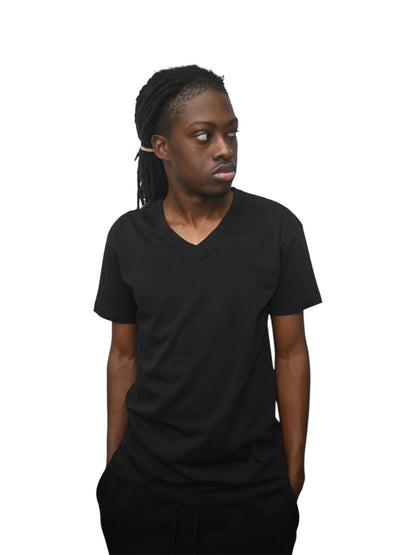 The End Black V-Neck T-shirt
