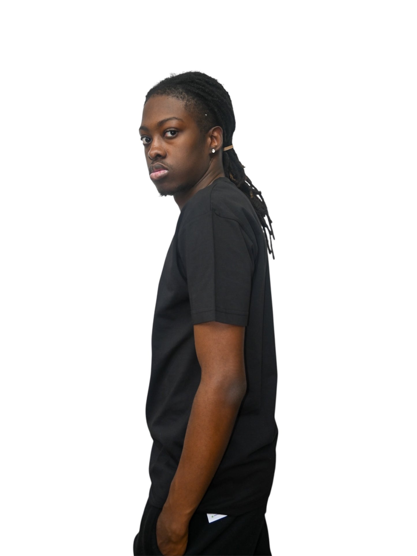 The End Black V-Neck T-shirt