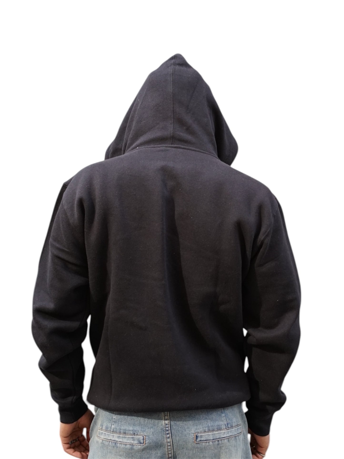 The End Black Zip Up Hoodie