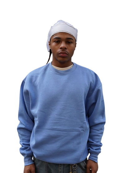 The End Blue Crew Neck