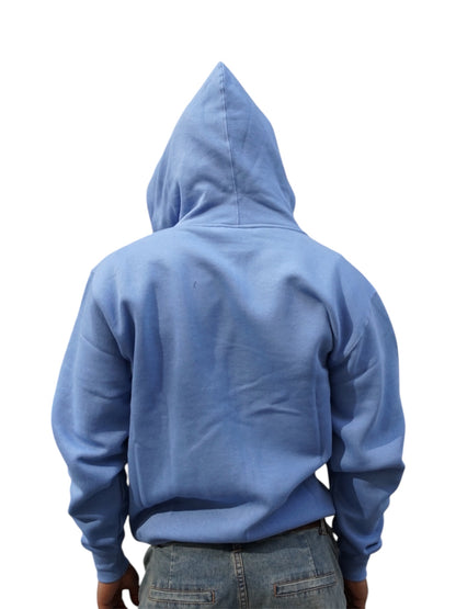 The End Blue Zip Up Hoodie
