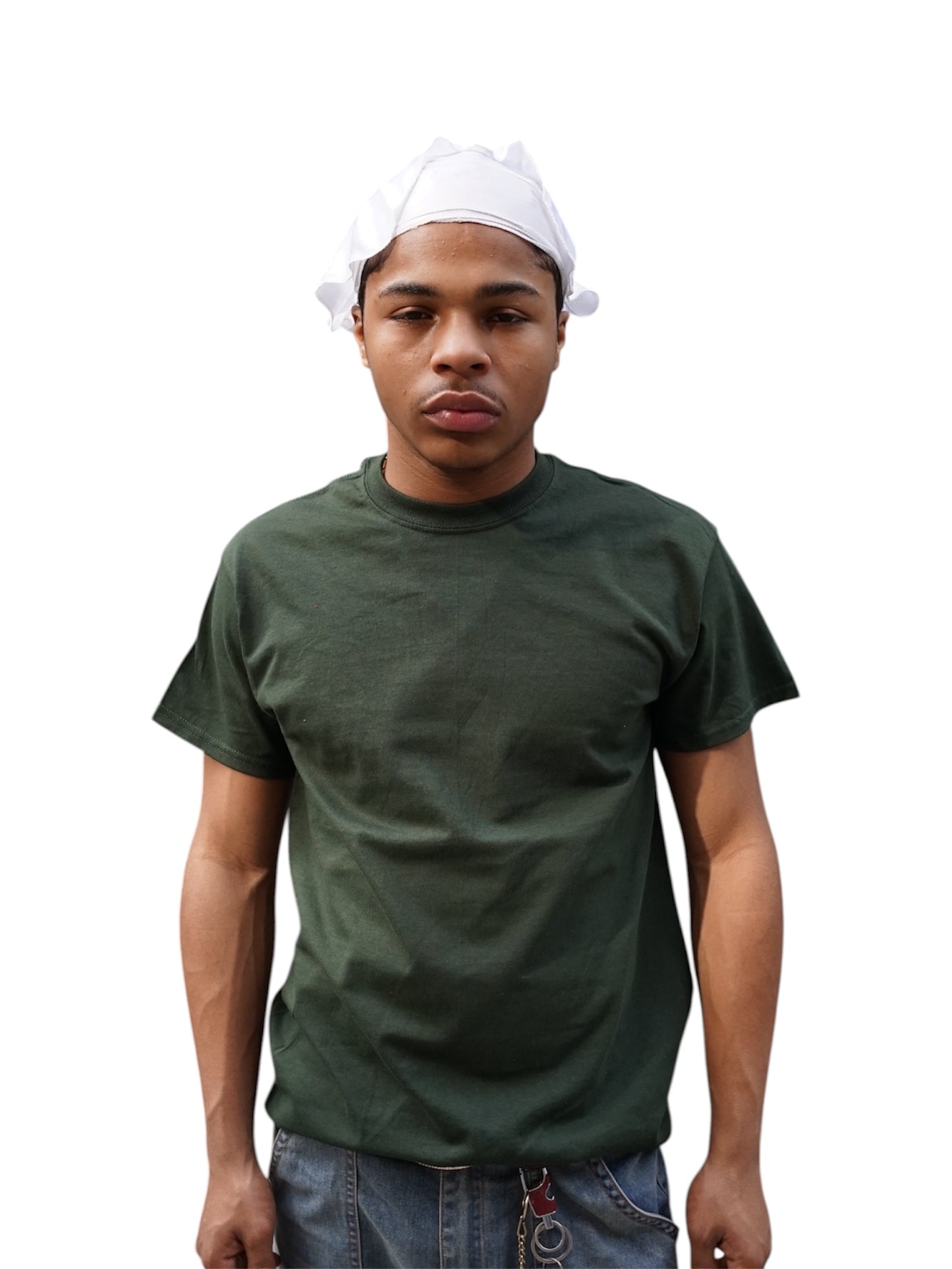 Gildan Dark Green Tshirt