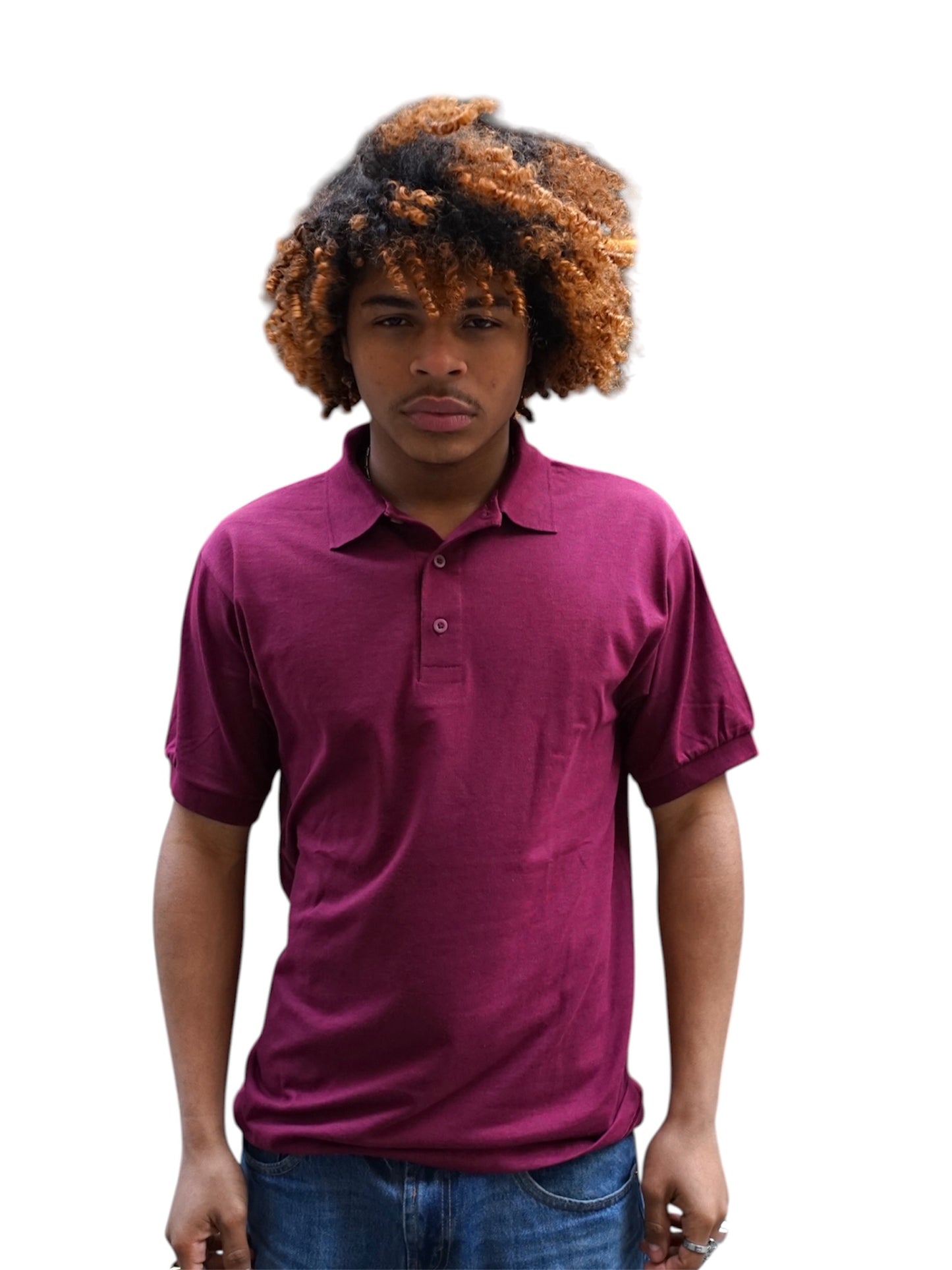 Gildan Maroon Polo Shirt