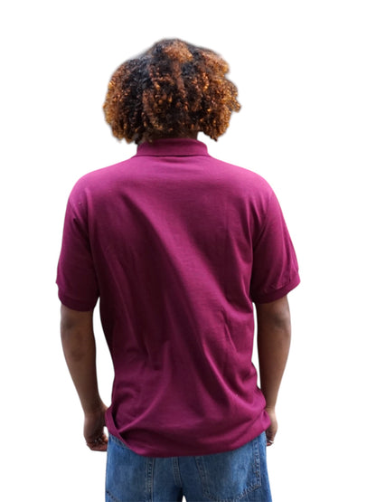 Gildan Maroon Polo Shirt