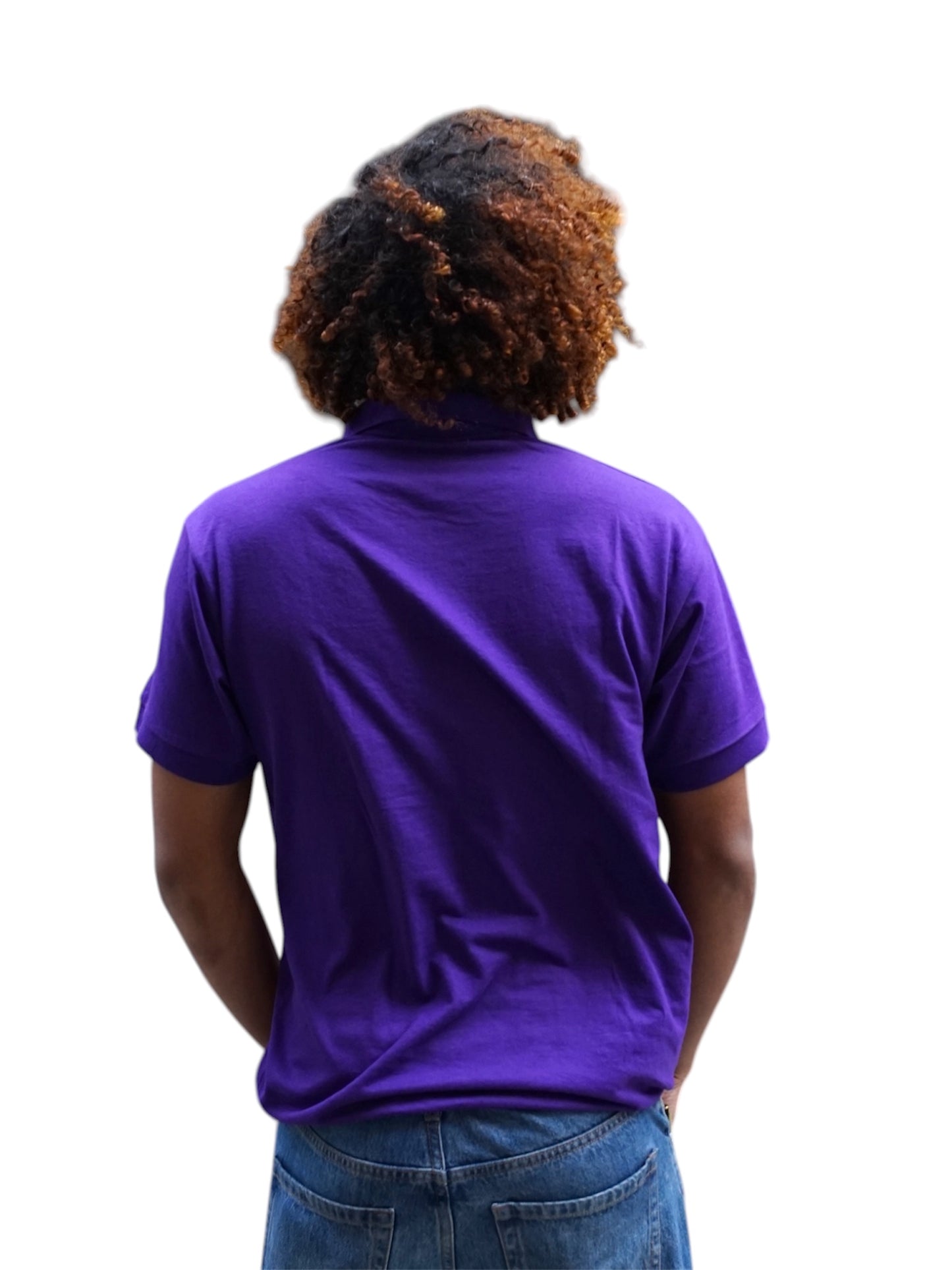 Gildan Purple Polo Shirt