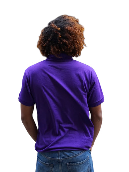 Gildan Purple Polo Shirt