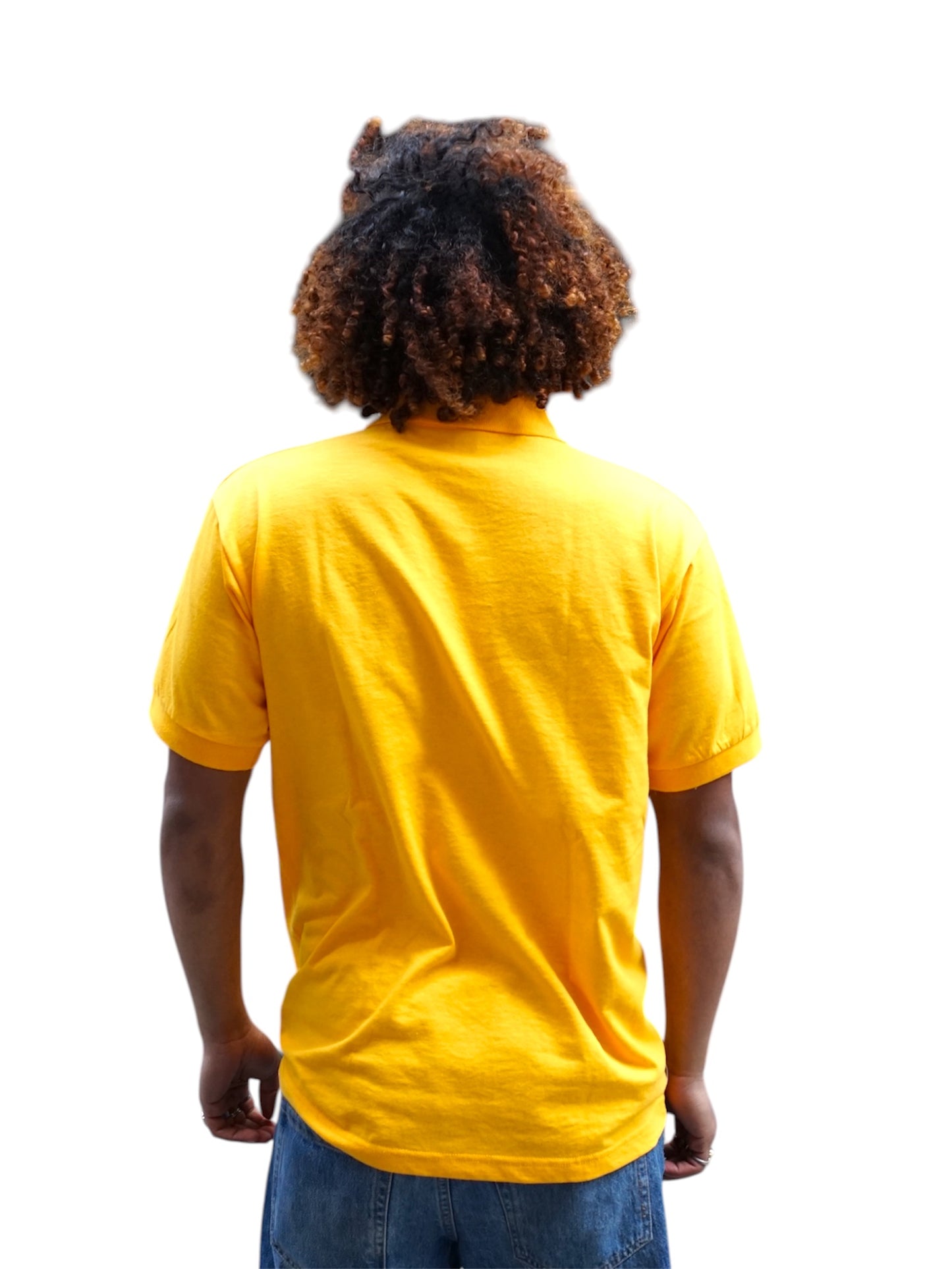 Gildan Yellow Polo Shirt
