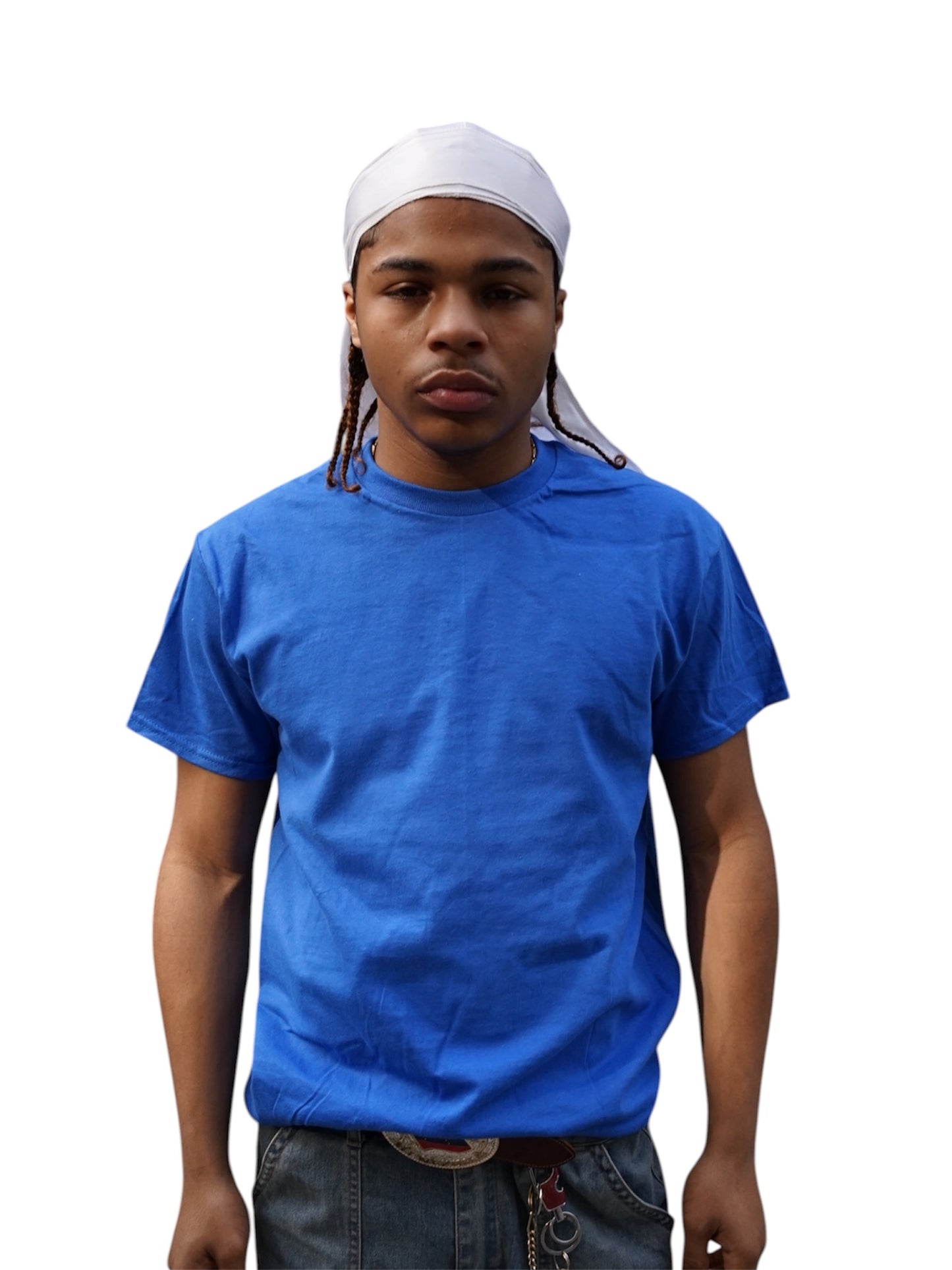 Shaka Wear Unisex Max Heavyweight Blue T-shirt