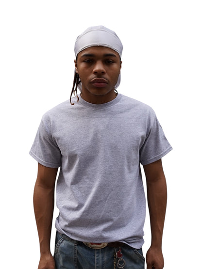 Shaka Wear Unisex Max Heavyweight Light Grey T-shirt