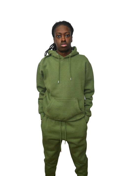 The End Green Hoodie Set