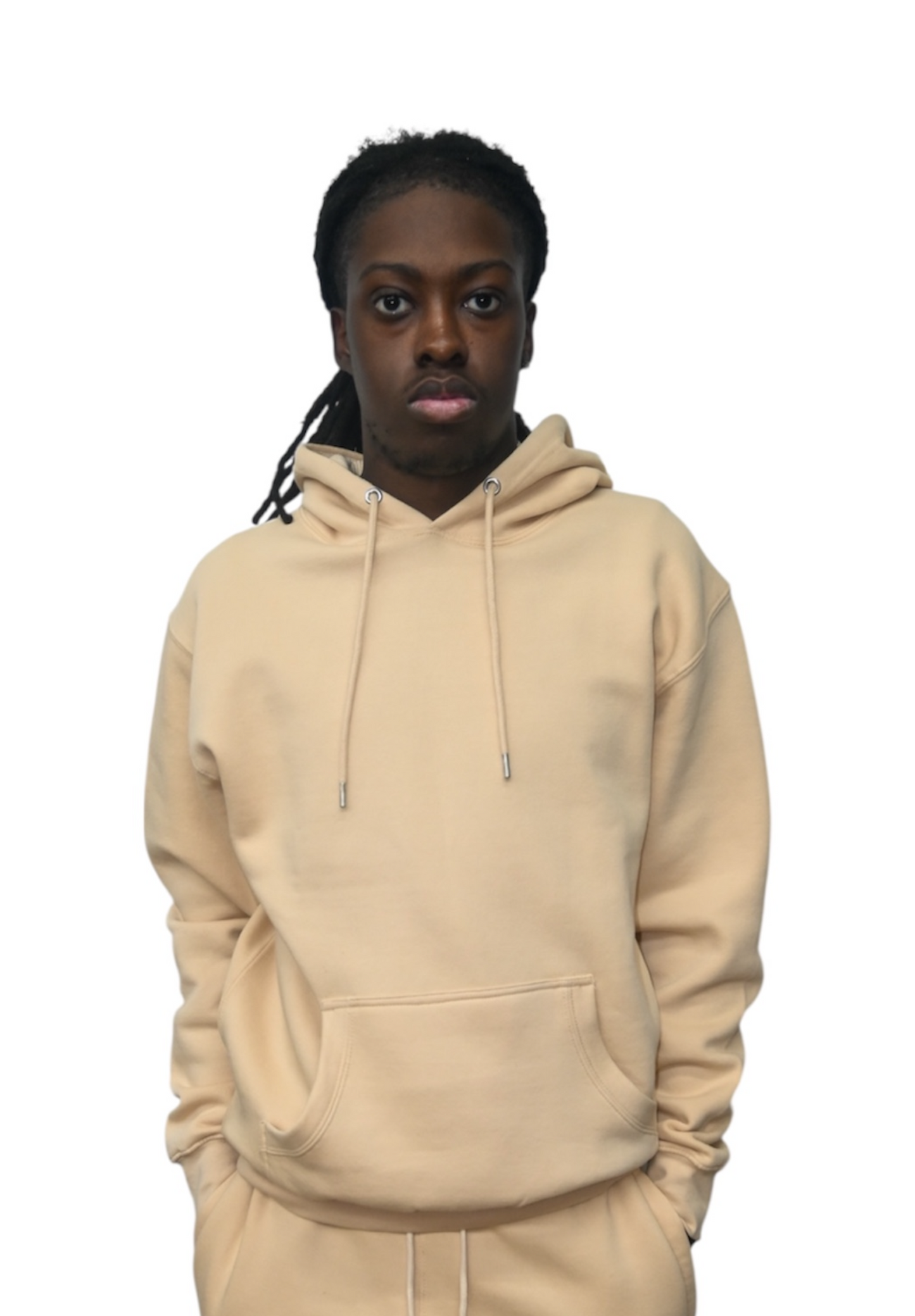 The End Beige Hoodie