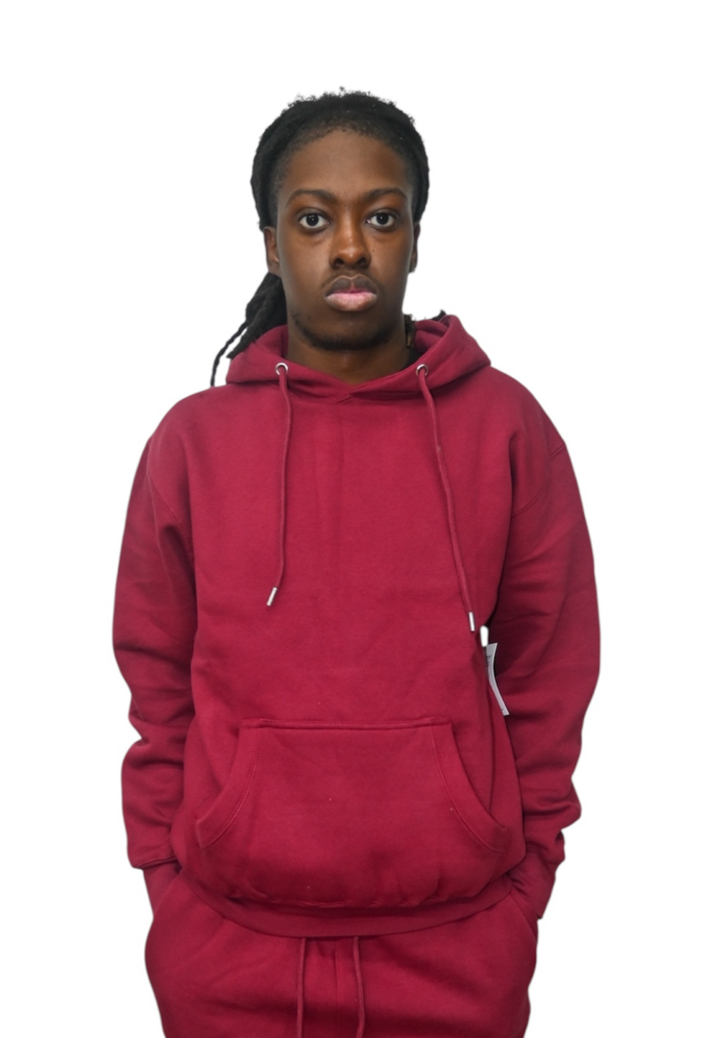 The End Maroon Hoodie