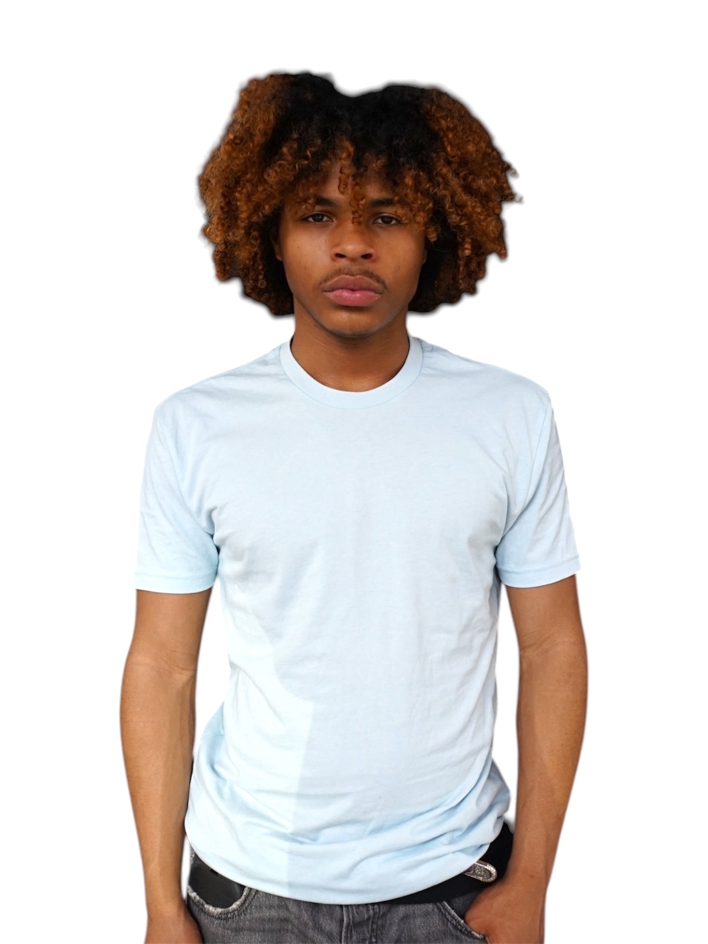 Next Level Tshirt Light Blue