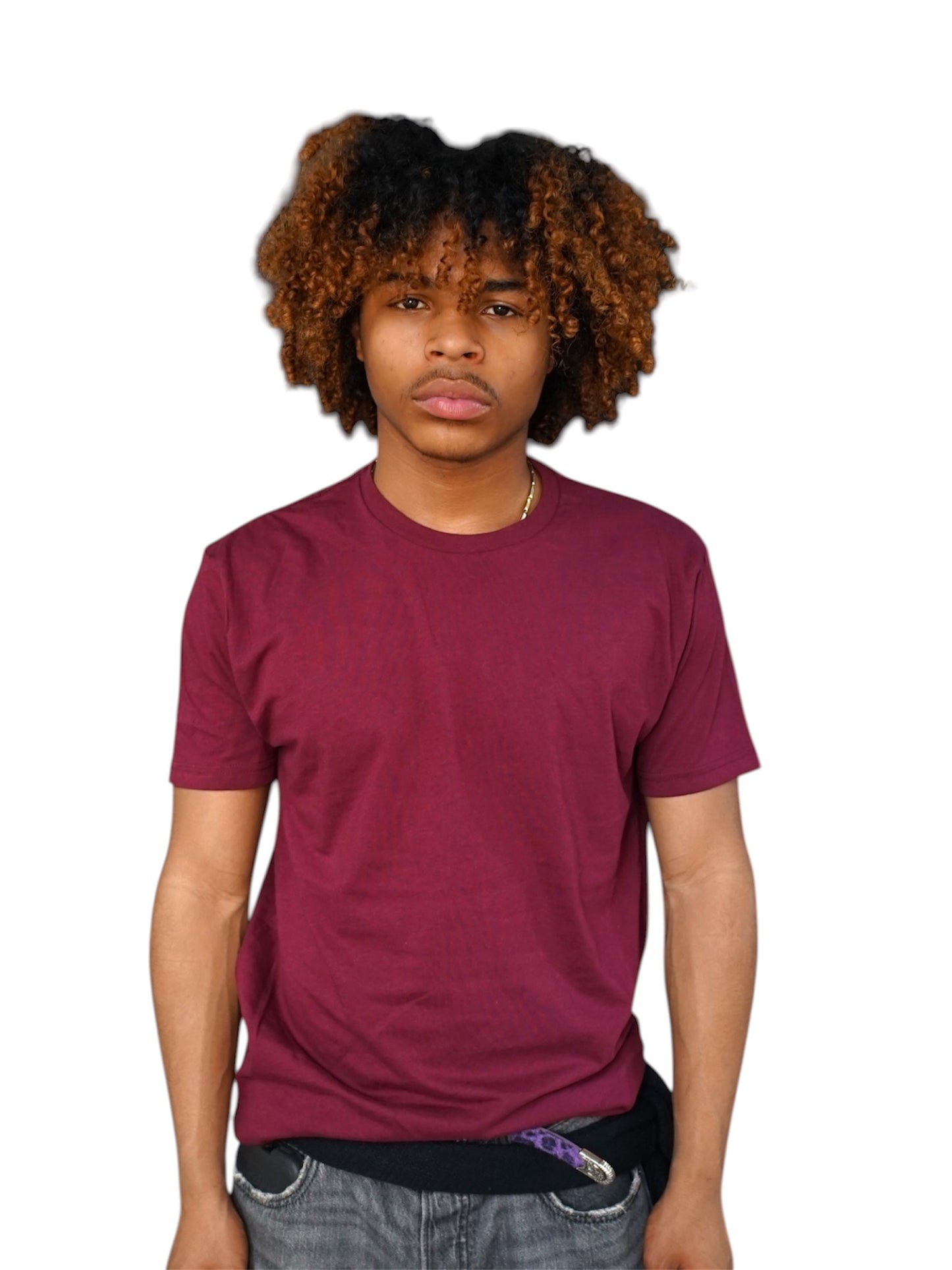 Next Level Tshirt Maroon