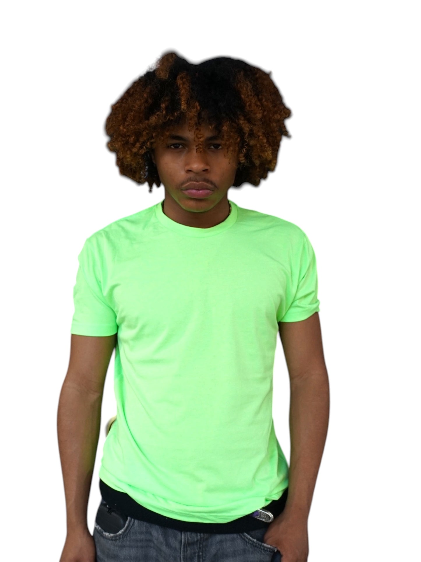 Next Level Tshirt Neon Green