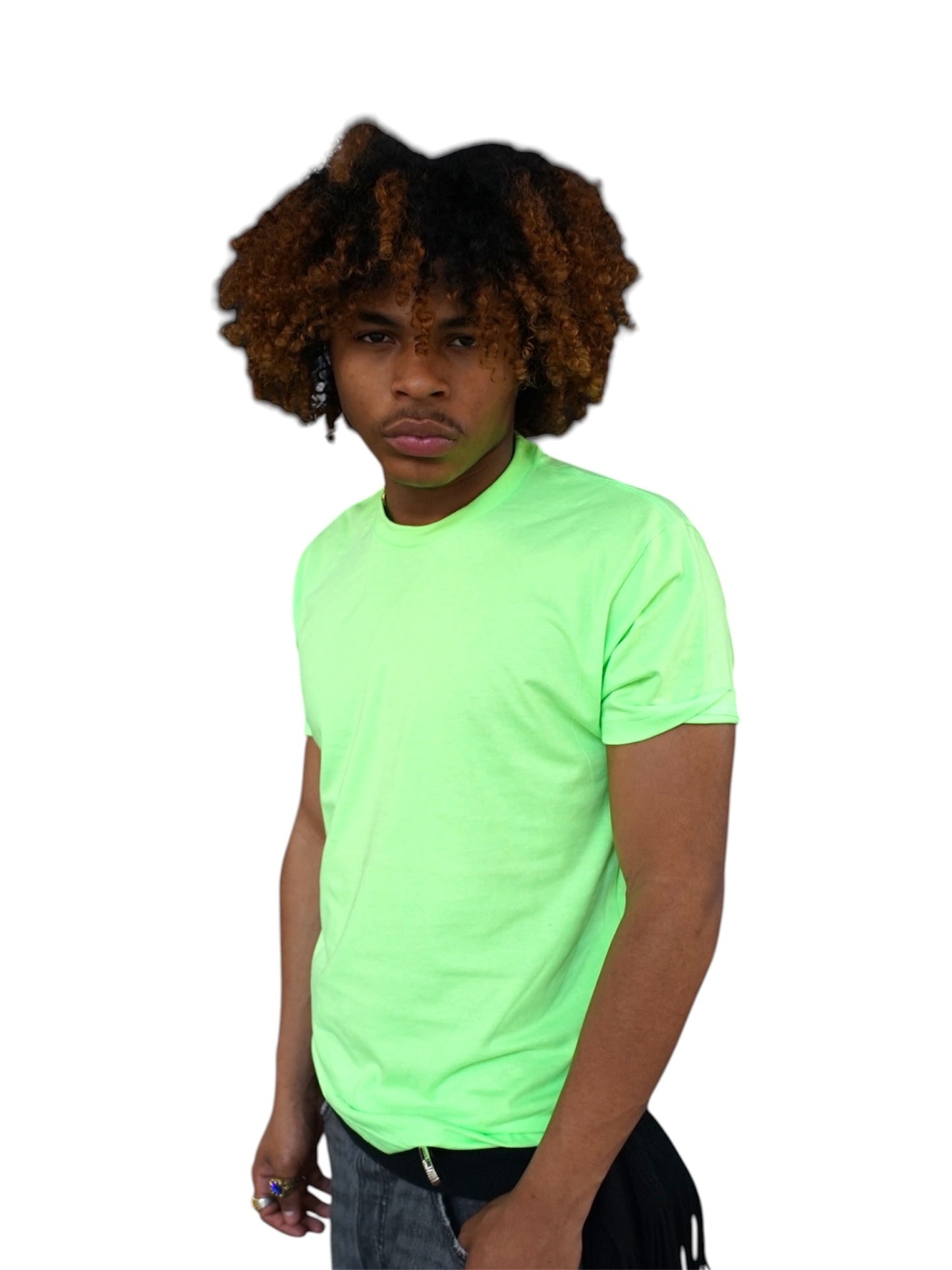 Next Level Tshirt Neon Green