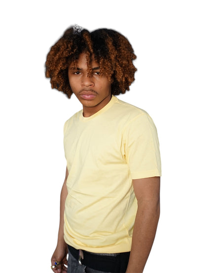 Next Level Tshirt Light Yellow