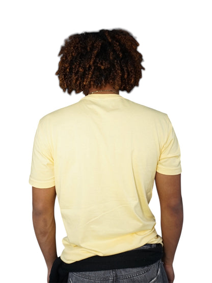 Next Level Tshirt Light Yellow