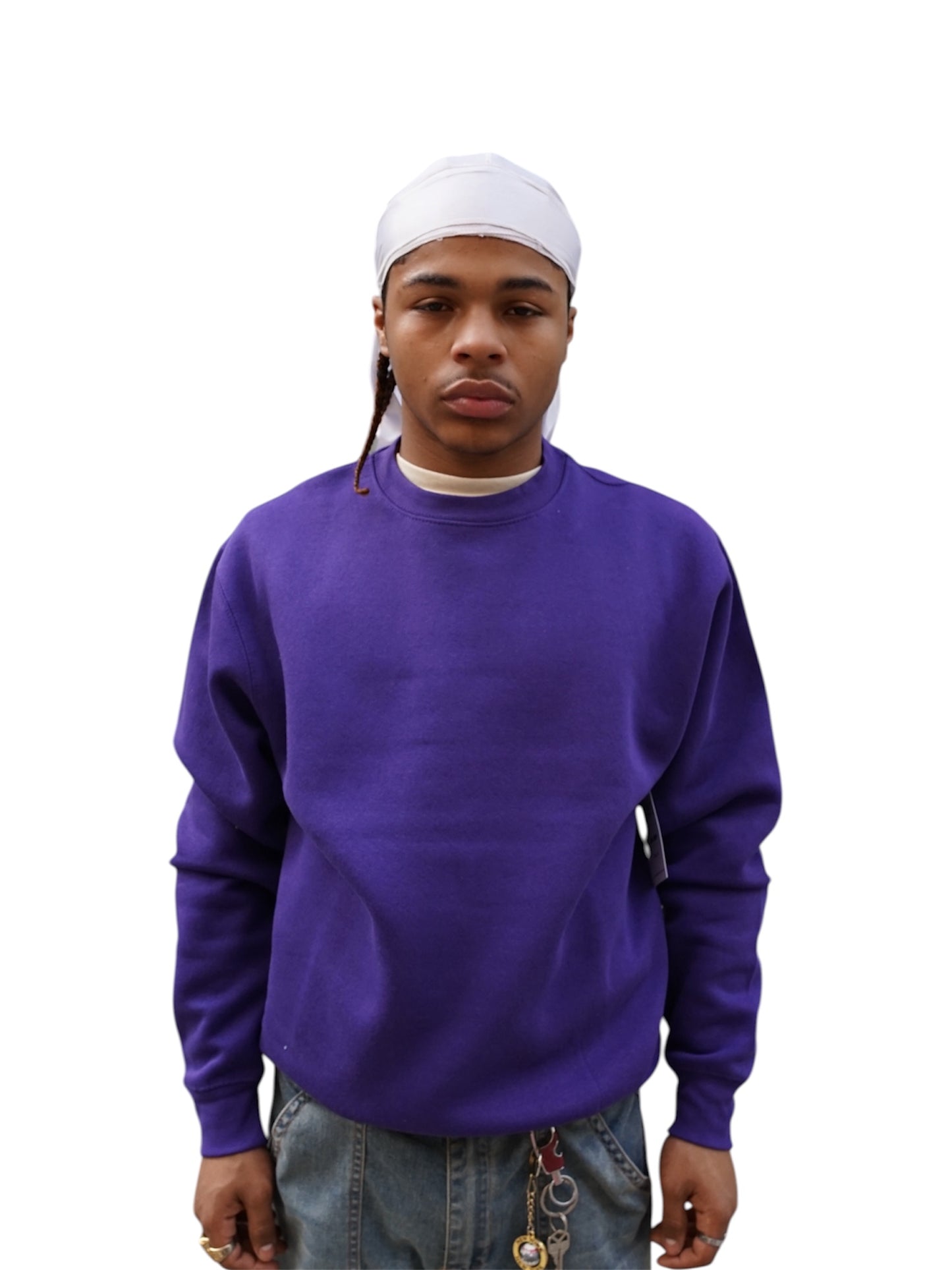 The End Purple Crew Neck