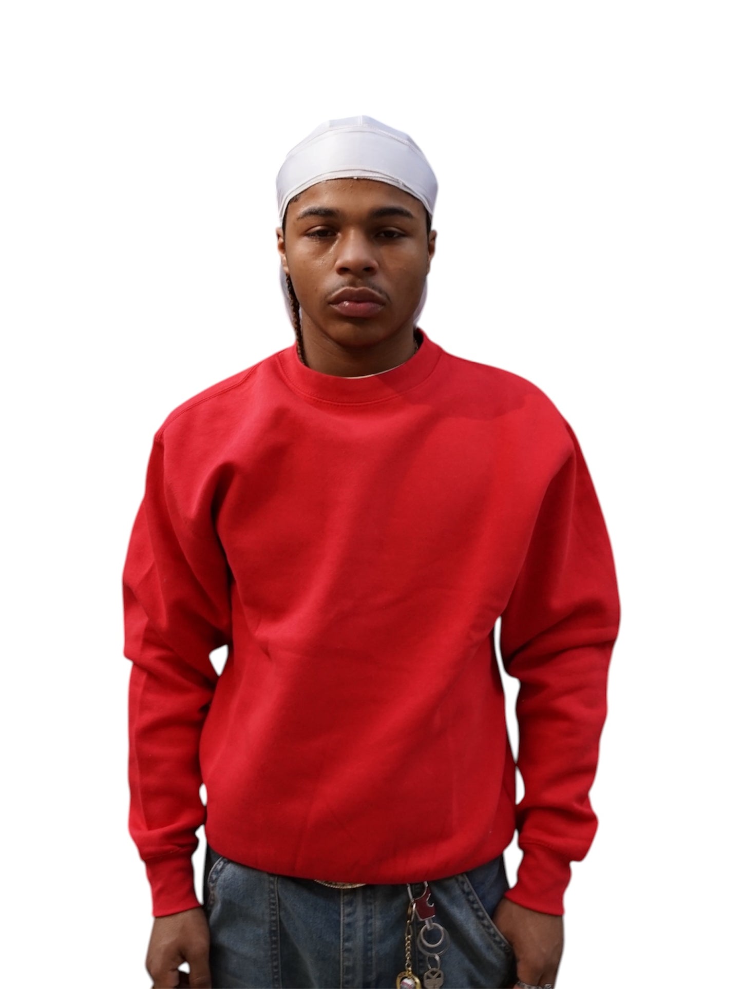 The End Red Crew Neck