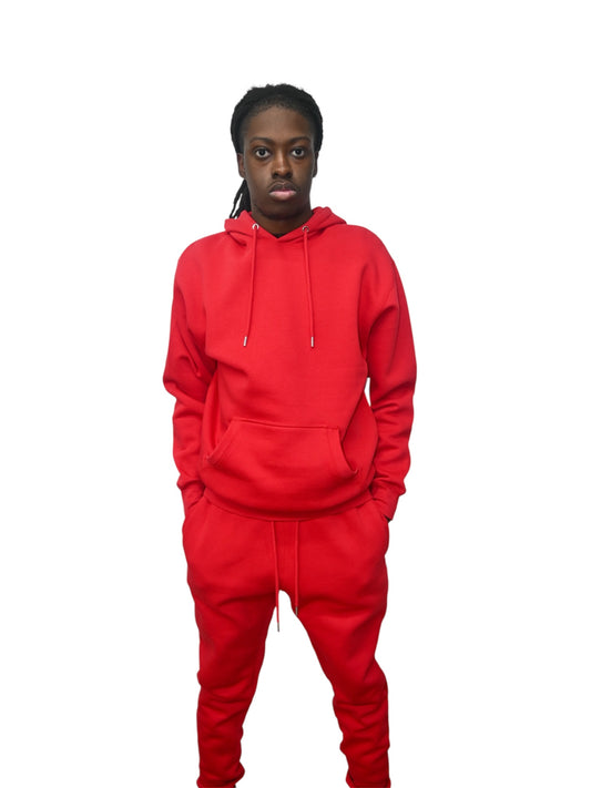 The End Red Hoodie Set