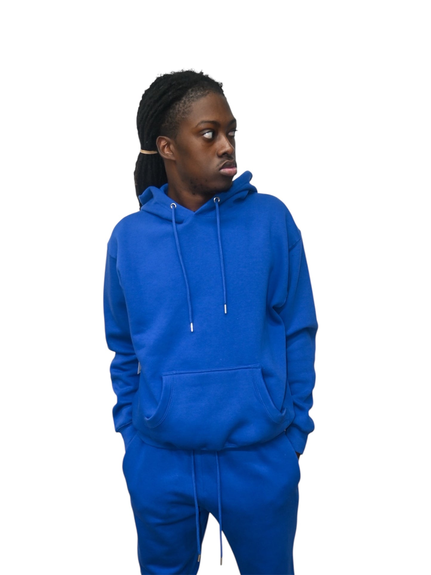 The End Royal Blue Hoodie Set