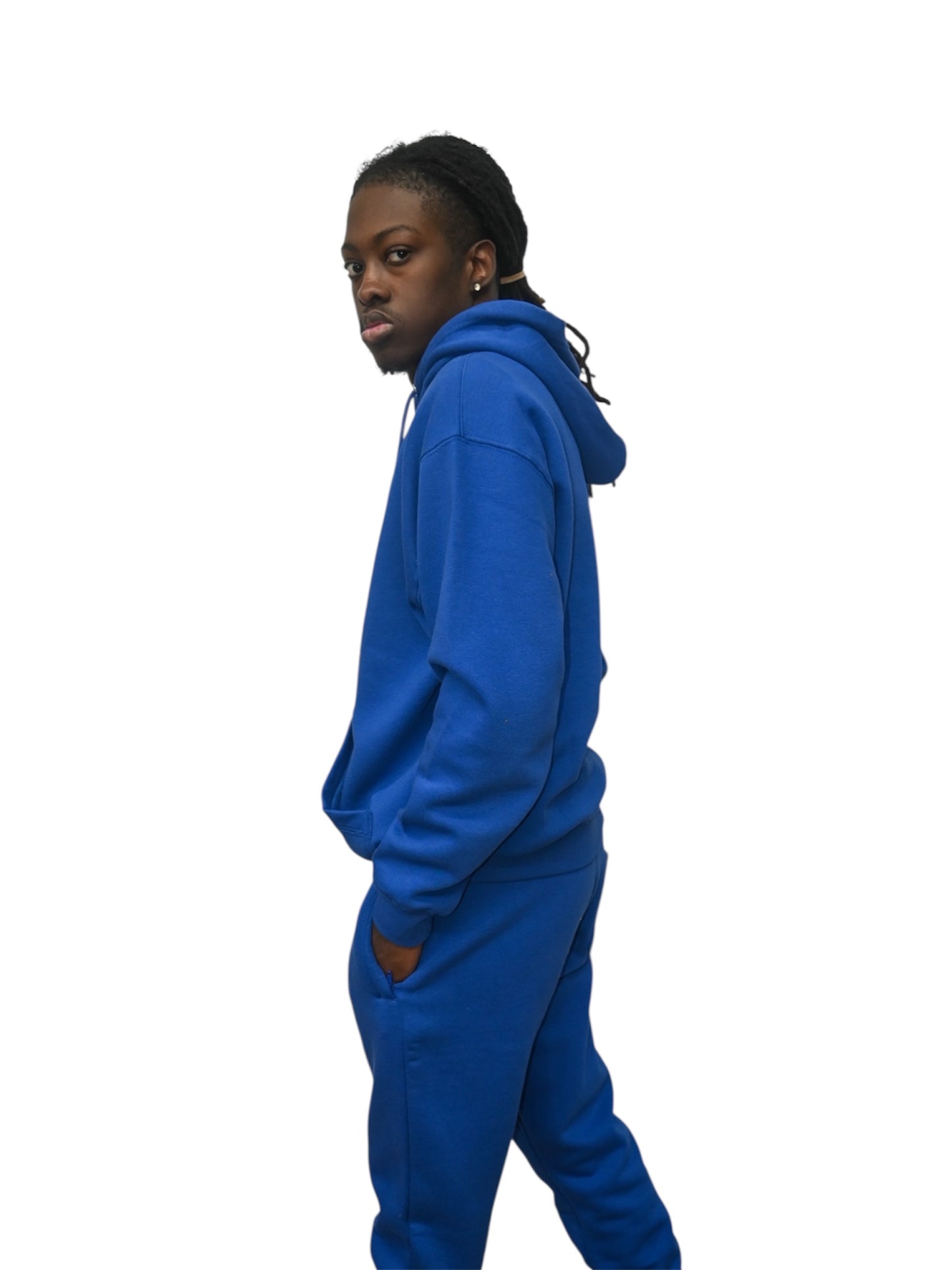 The End Royal Blue Hoodie Set