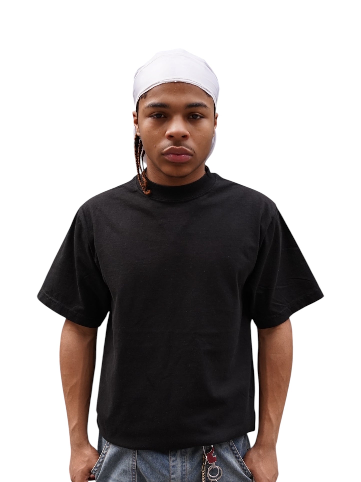 Shaka Wear Unisex Max Heavyweight Black T-shirt