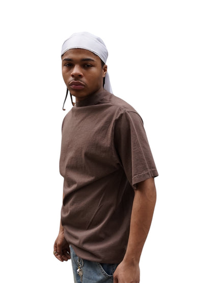 Shaka Wear Unisex Max Heavyweight Brown T-shirt
