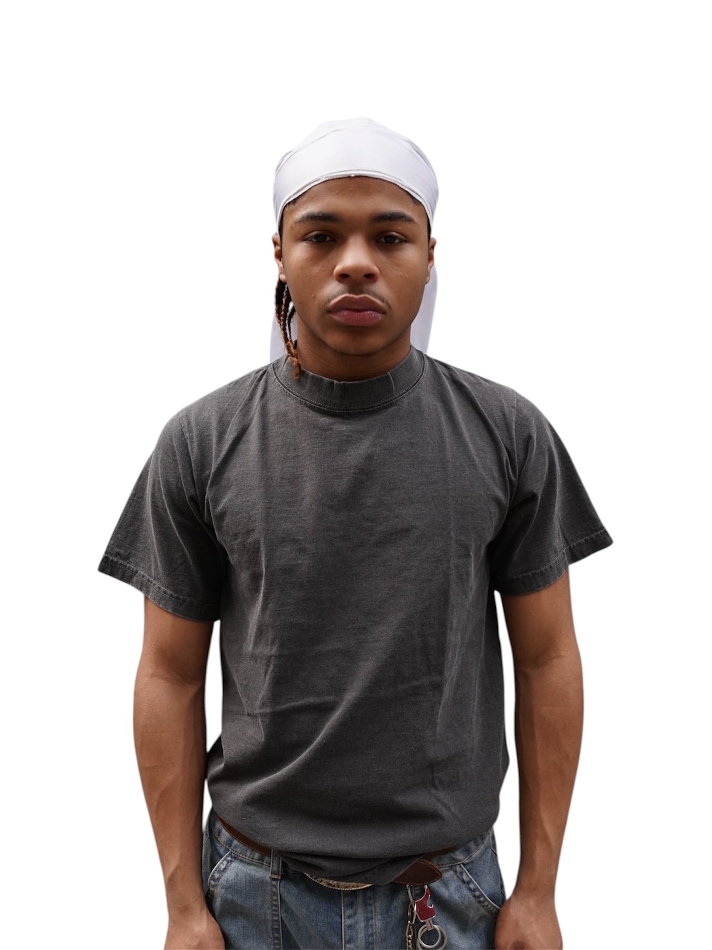 Shaka Wear Unisex Max Heavyweight Charcoal T-shirt