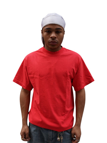 Shaka Wear Unisex Max Heavyweight Red T-shirt