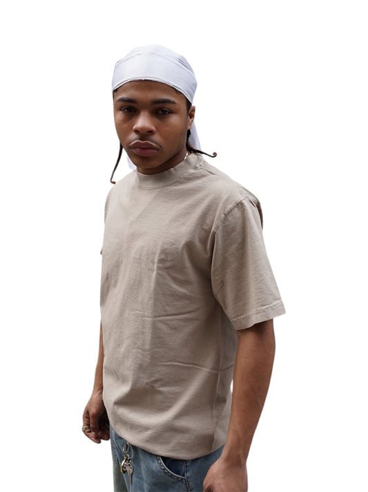 Shaka Wear Unisex Max Heavyweight Tan T-shirt