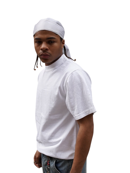 Shaka Wear Unisex Max Heavyweight White T-shirt