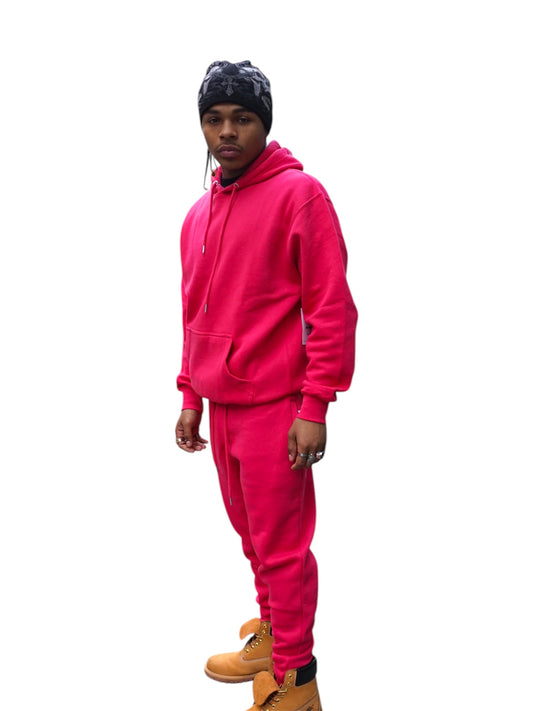 Pink Sweatsuite Set