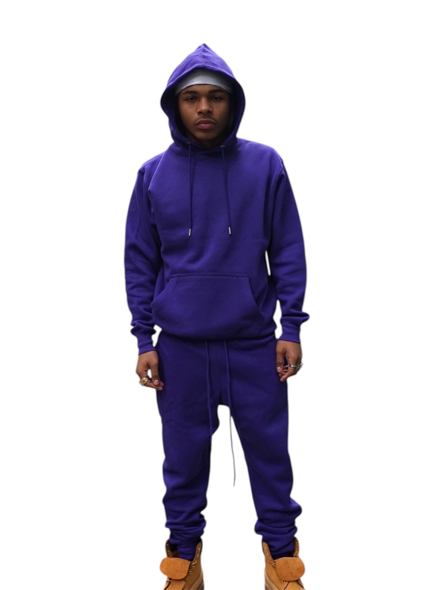 Purple Sweatsuite Set