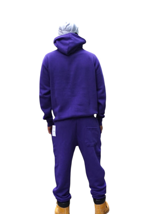 Purple Sweatsuite Set