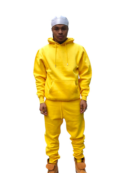 Yellow Sweatsuite Set