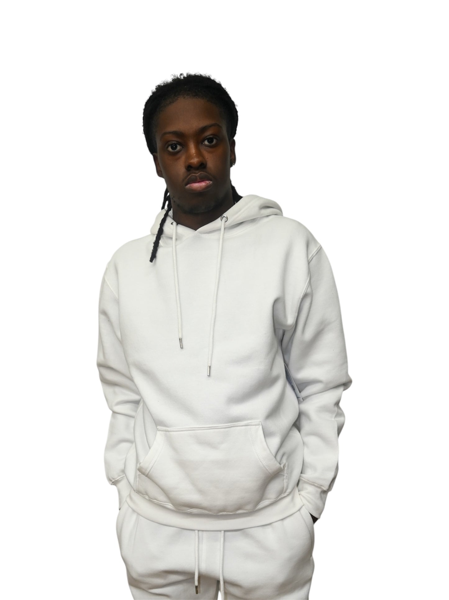 The End White Hoodie
